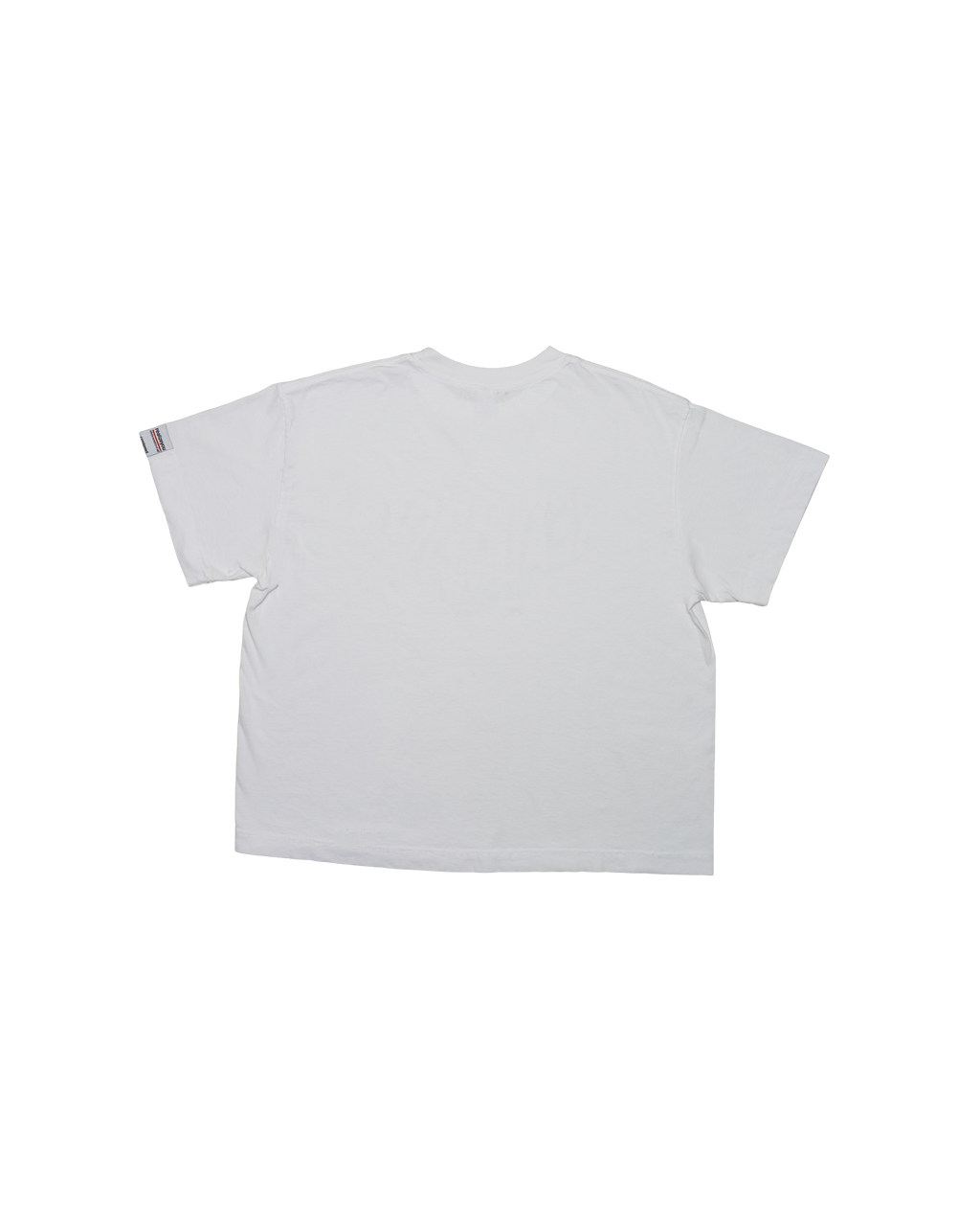 WAVY LOGO TEE (WHITE/BROWN)