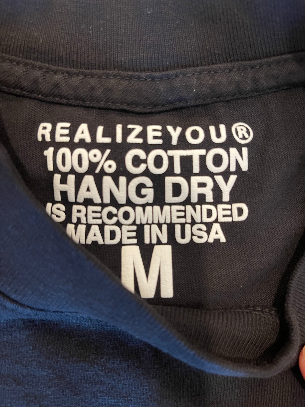 WAVY LOGO TEE (BLACK/WHITE)