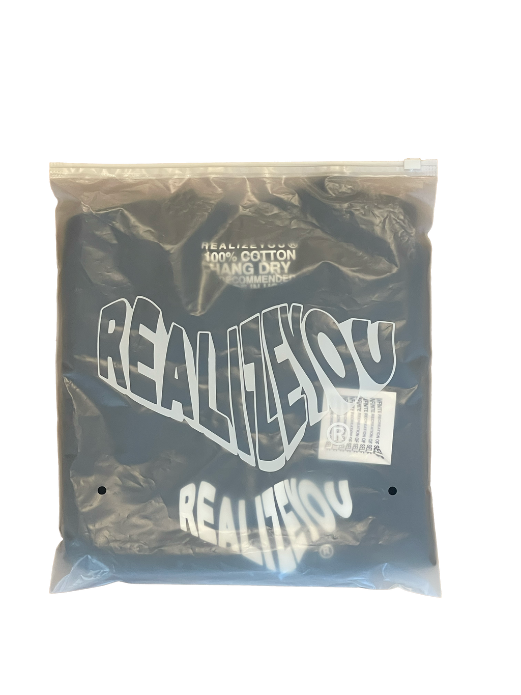 WAVY LOGO TEE (BLACK/WHITE)