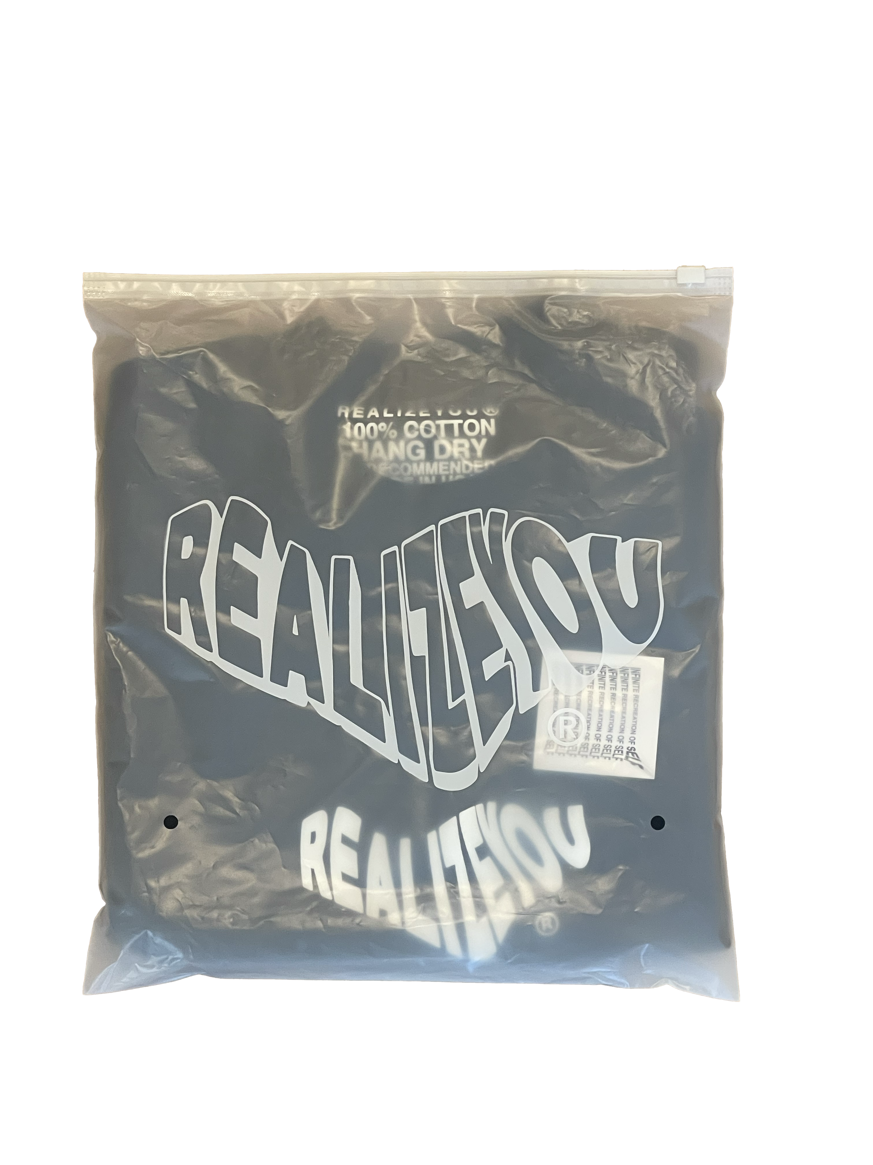 WAVY LOGO TEE (BLACK/WHITE)