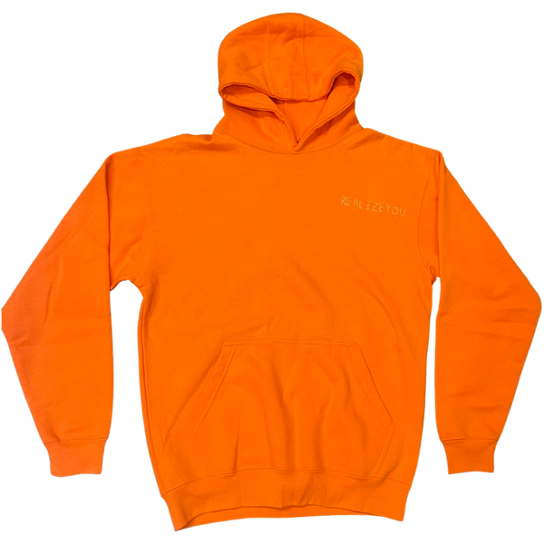 Vibrant Orange Hoodie