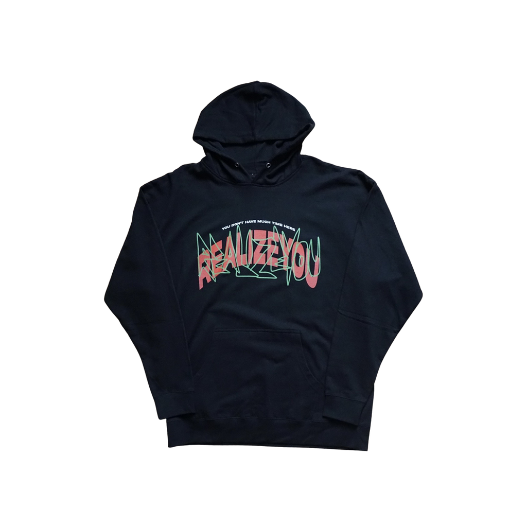 NOT MUCH TIME HERE HOODIE (BLACK)
