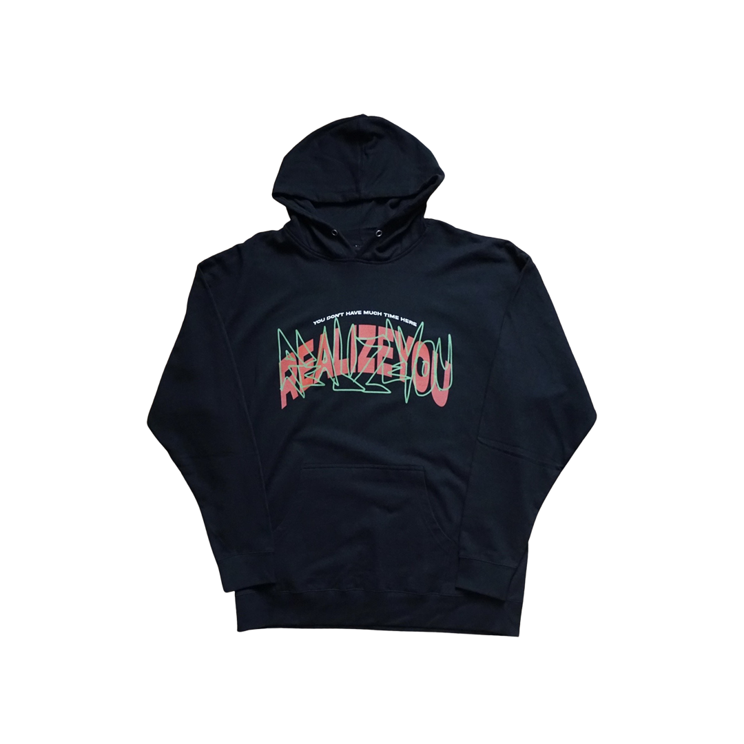 NOT MUCH TIME HERE HOODIE (BLACK)