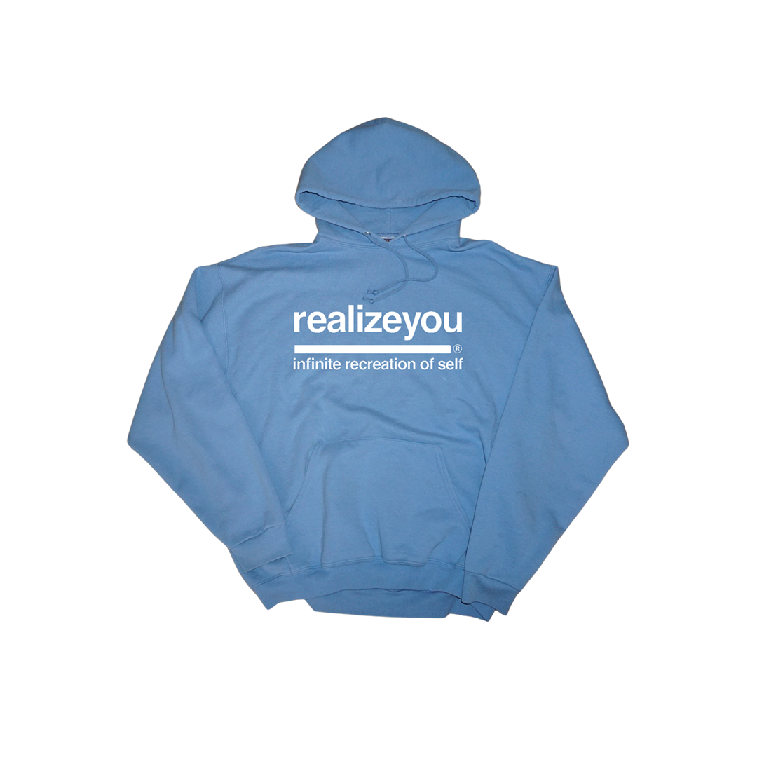 IROS VINTAGE HOODIE (BABY BLUE)