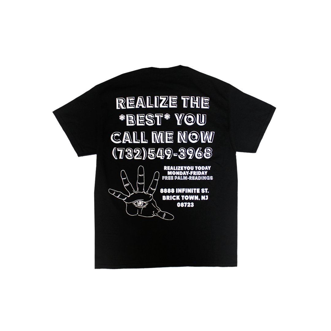 PALM READER TEE (BLACK)