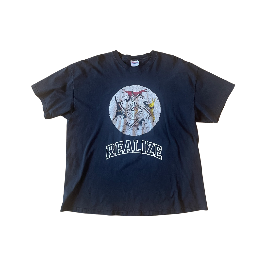 SACRED HOOP VINTAGE TEE