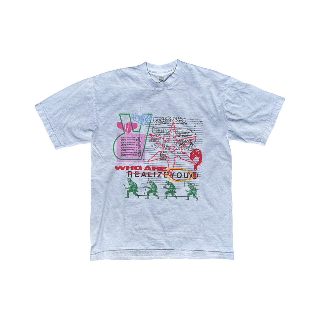 WHO ARE YOU? TEE (WHITE)
