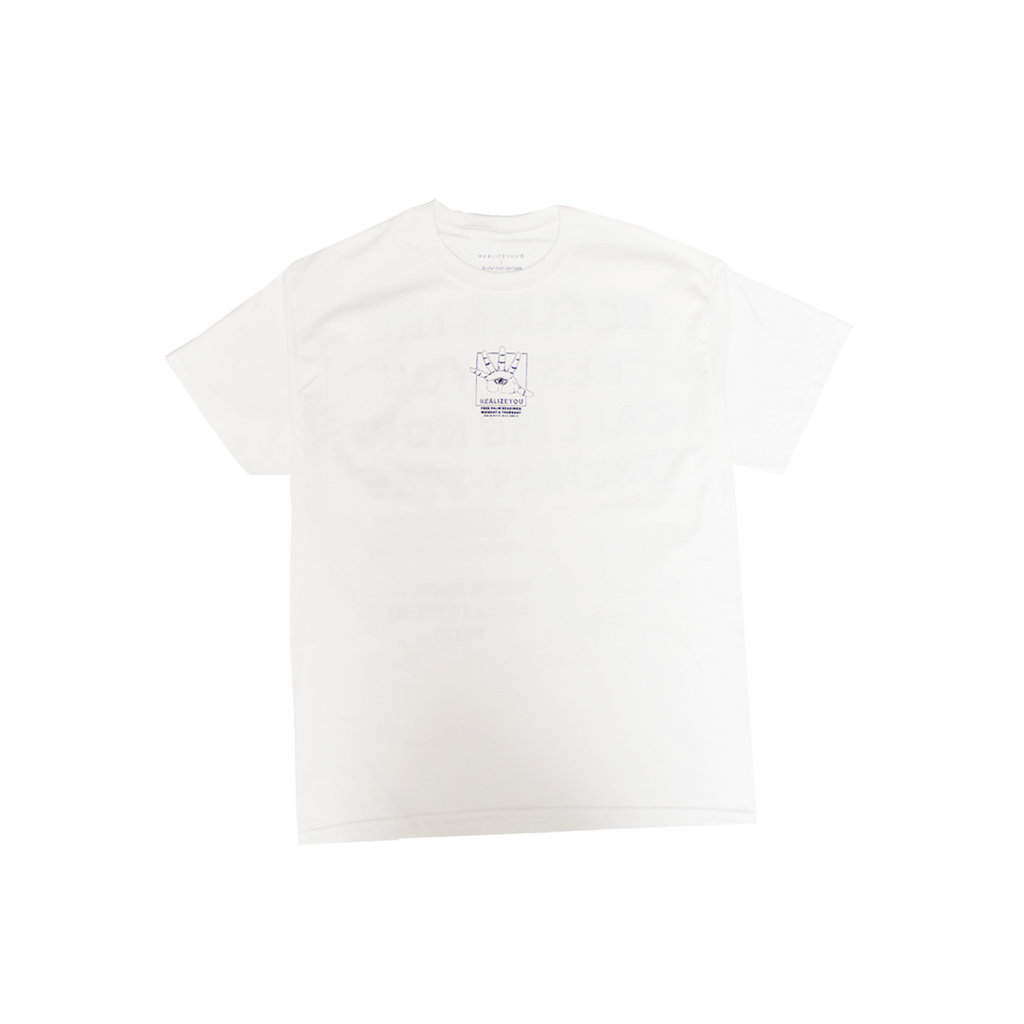 PALM READER TEE (WHITE)