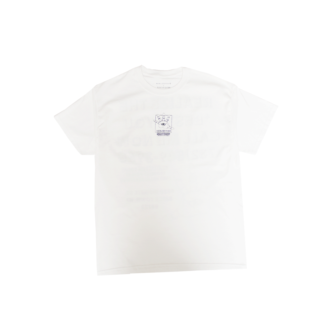 PALM READER TEE (WHITE)