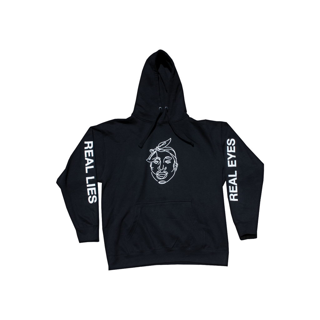 REAL EYES HOODIE (BLACK)