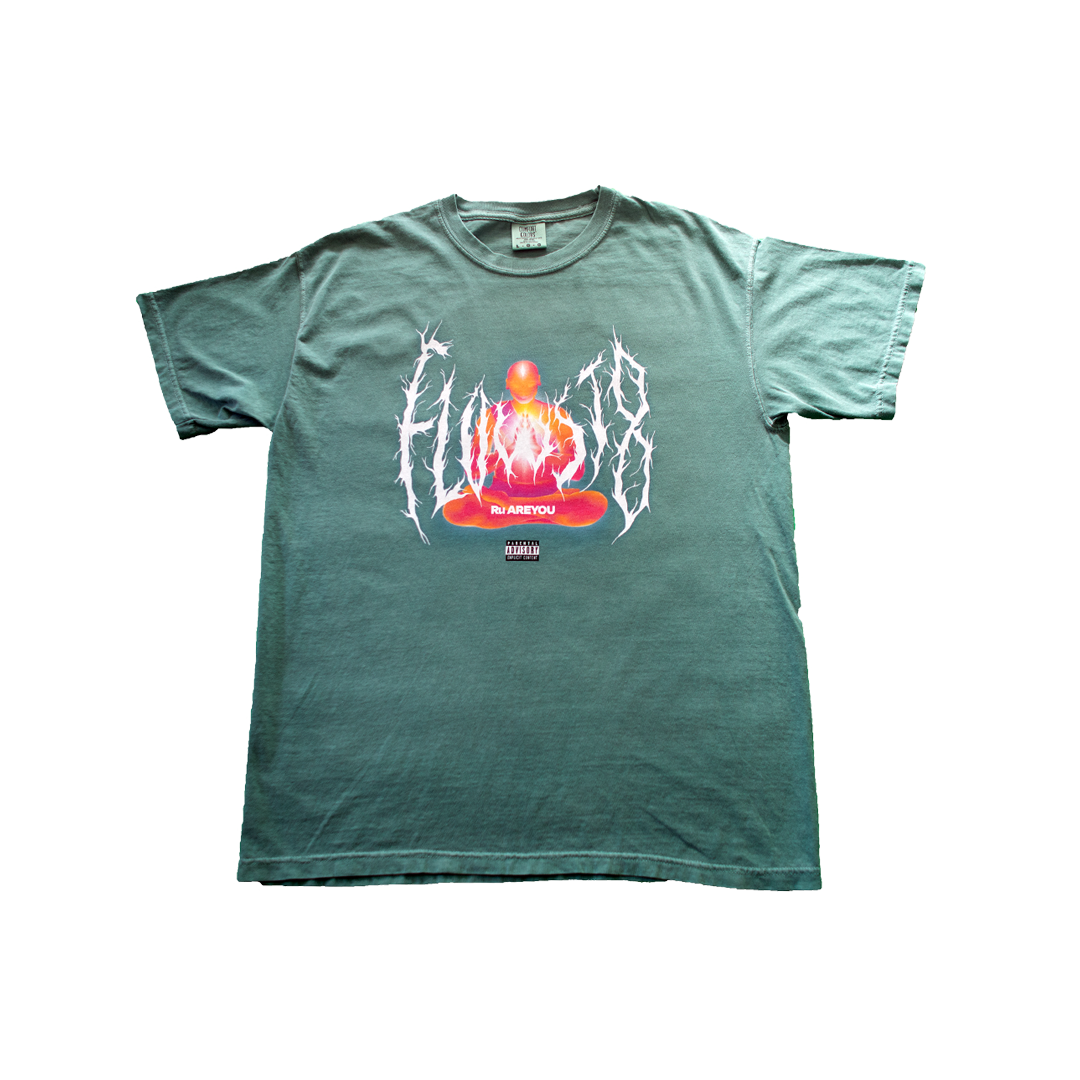 FLOW ST8 TEE (OLIVE)