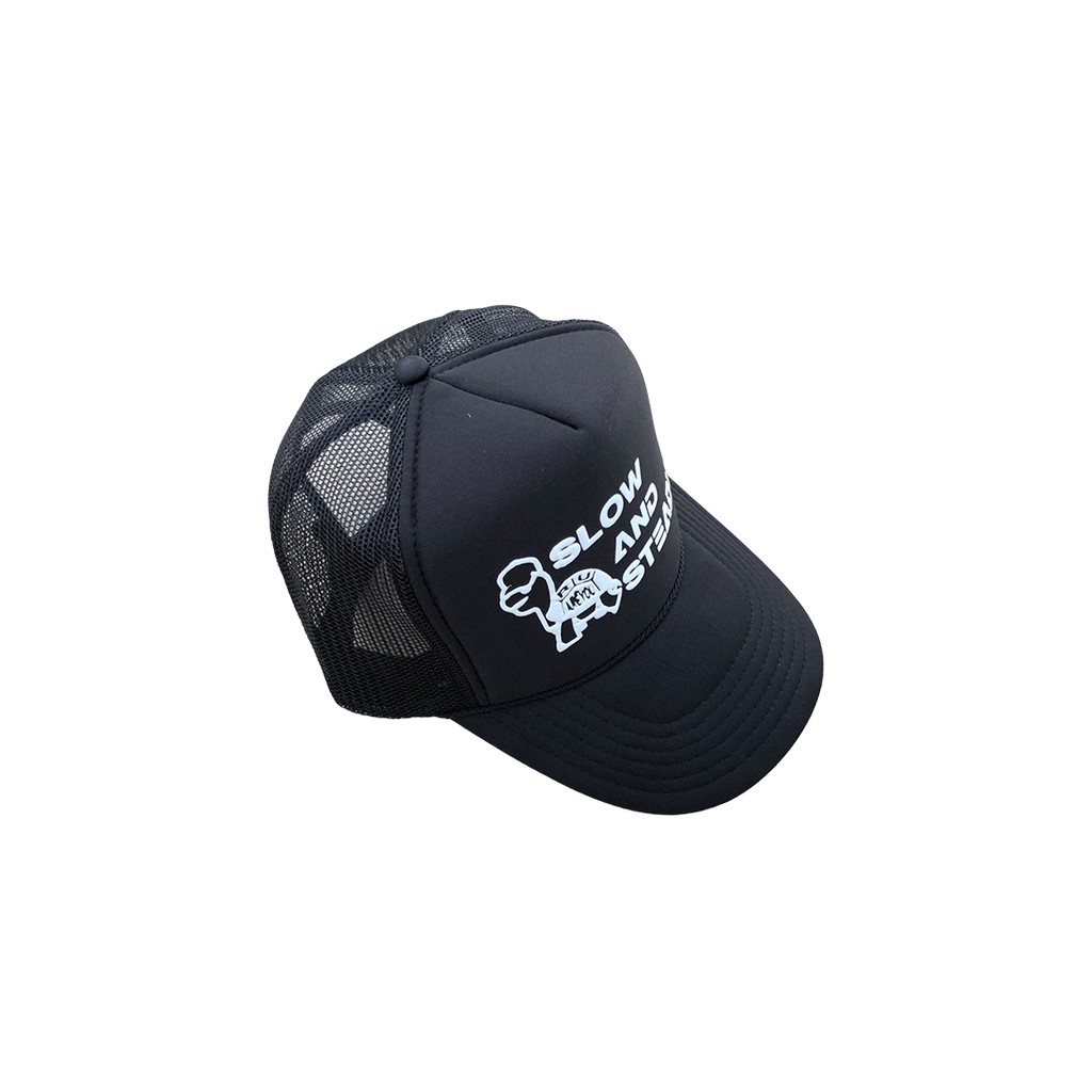 SLOW AND STEADY HAT (BLACK)