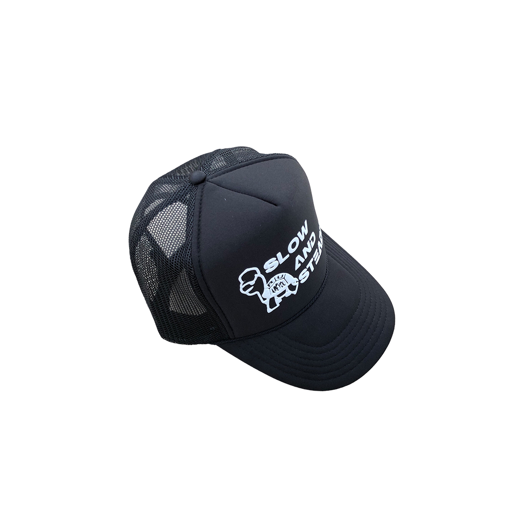 SLOW AND STEADY HAT (BLACK)