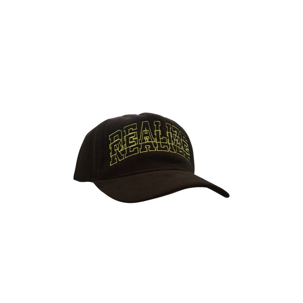 FELT UNIVERSITY HAT (BLACK/GREEN)