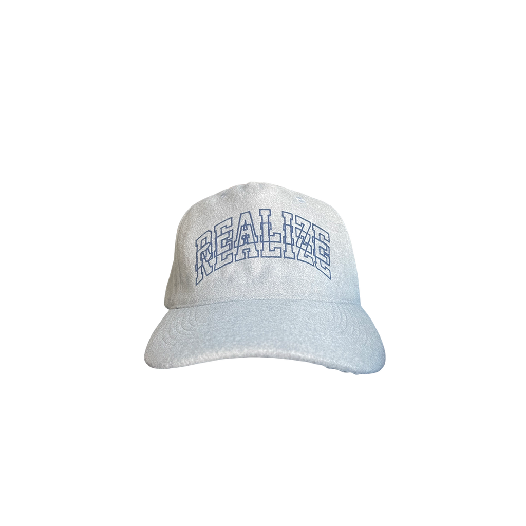 FELT UNIVERSITY HAT (WHITE/BLUE)