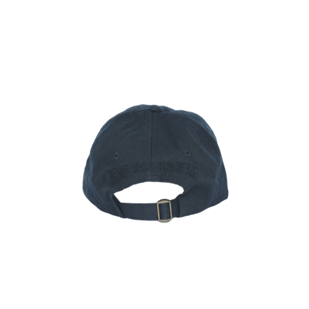 WAVY LOGO COACH HAT (BLACK)