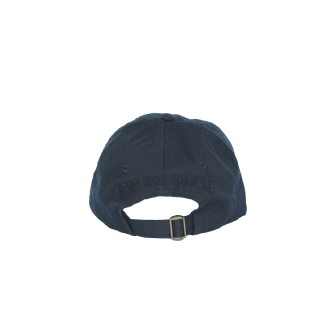 WAVY LOGO COACH HAT (BLACK)