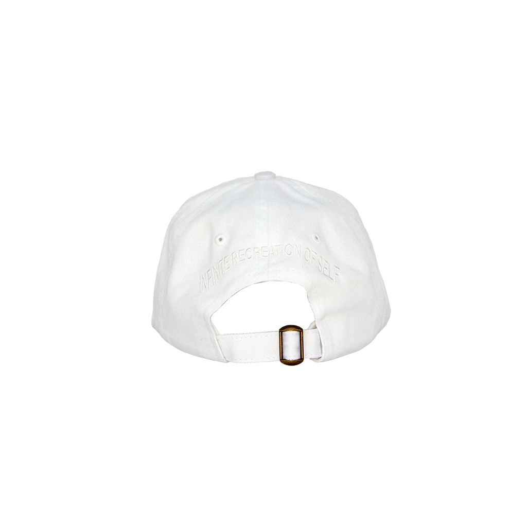 WAVY LOGO COACH HAT (WHITE)