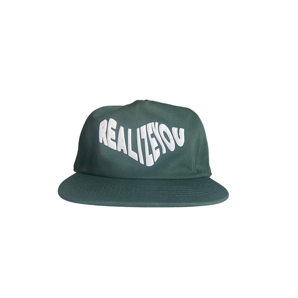 WAVY LOGO HAT (FOREST GREEN)