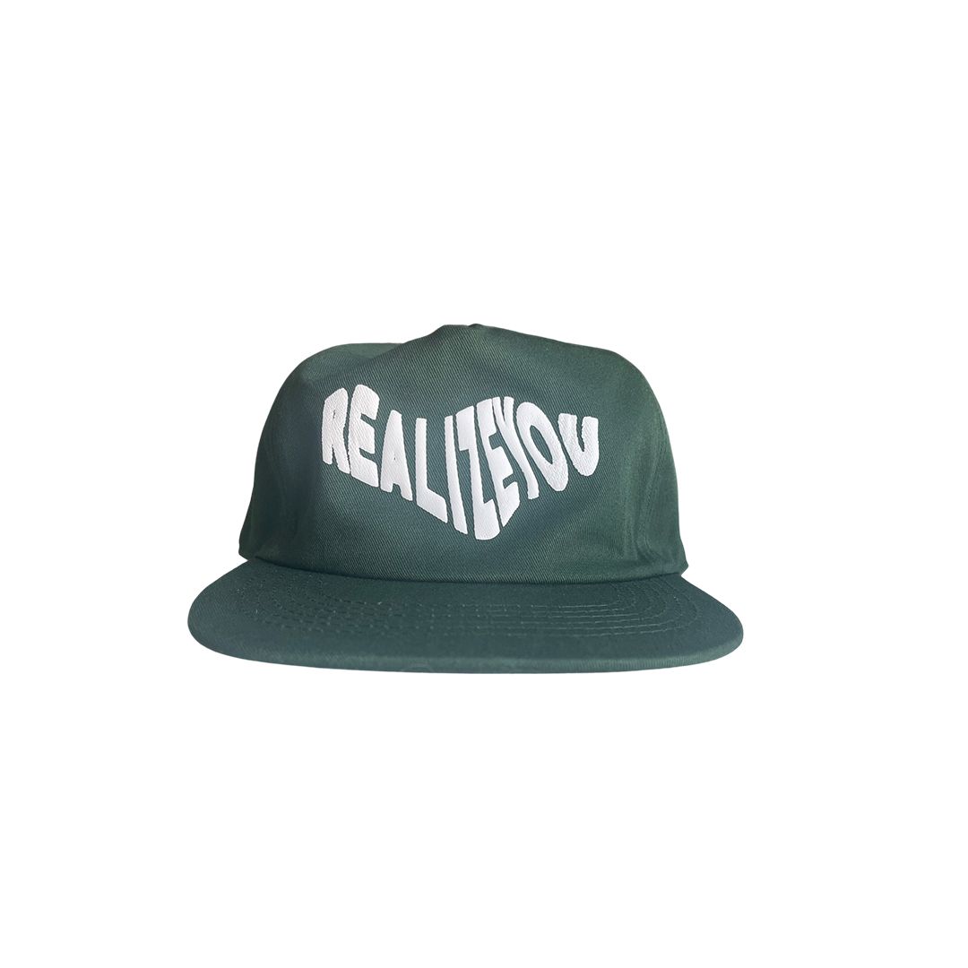 WAVY LOGO HAT (FOREST GREEN)