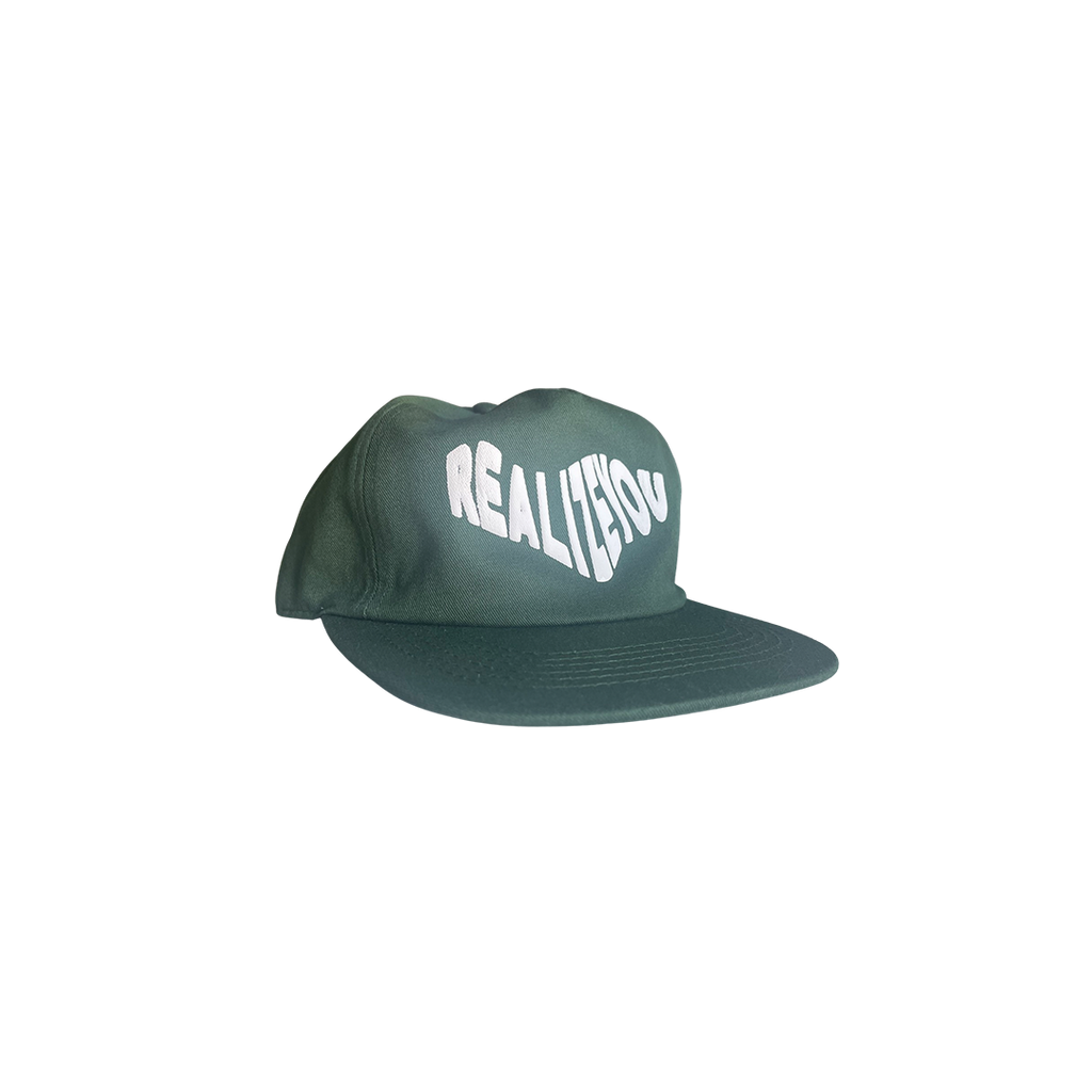 WAVY LOGO HAT (FOREST GREEN)