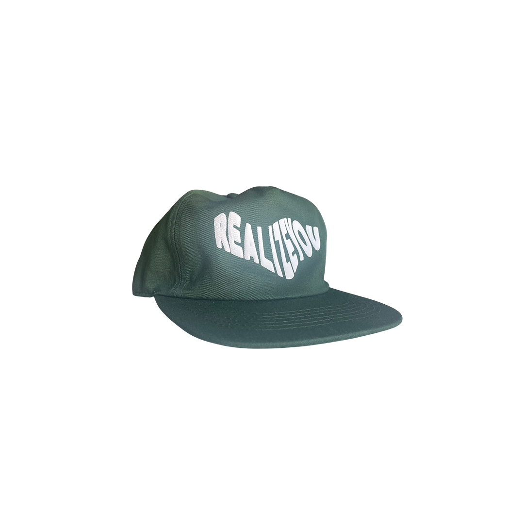 WAVY LOGO HAT (FOREST GREEN)