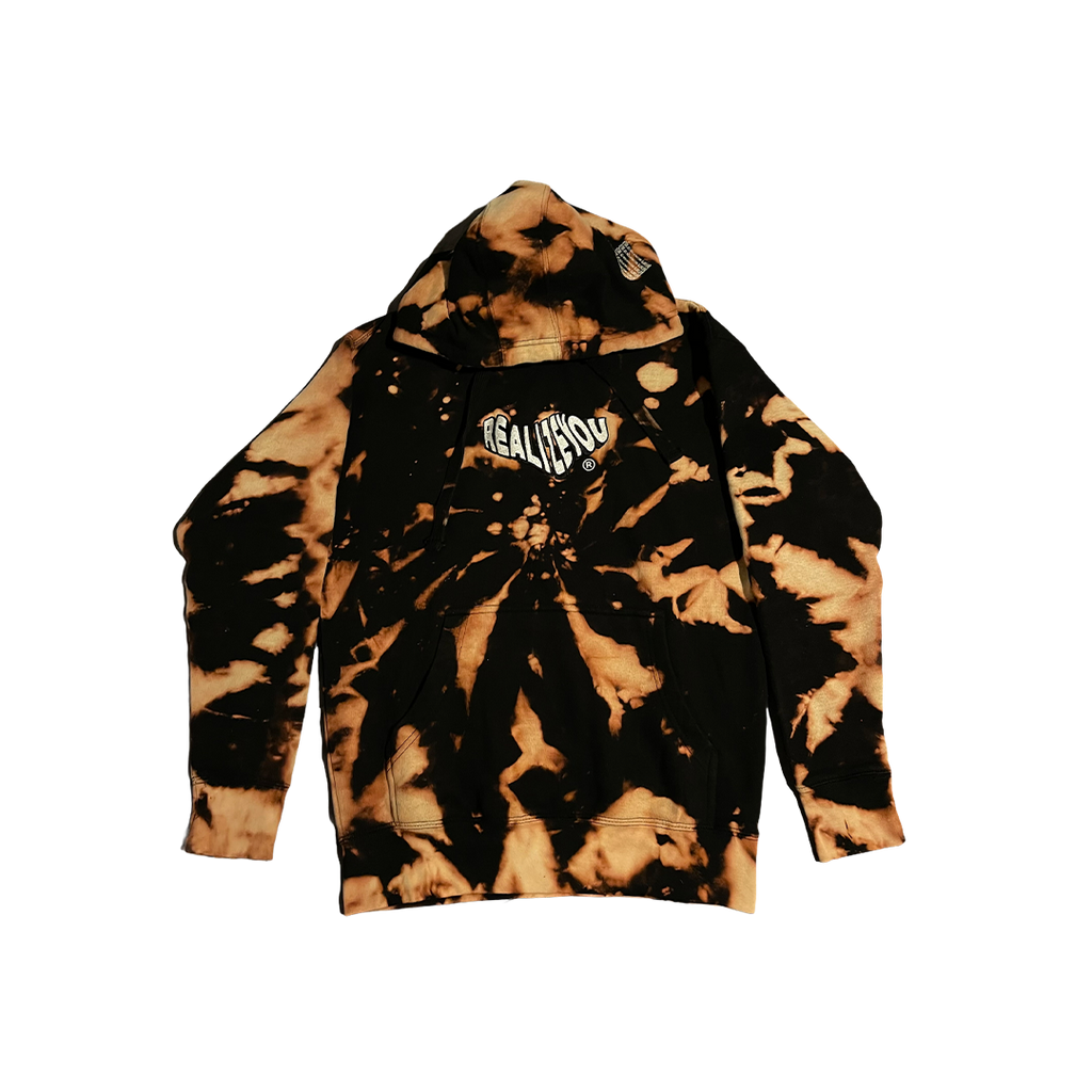 WAVY LOGO HOODIE (TIE DYE)