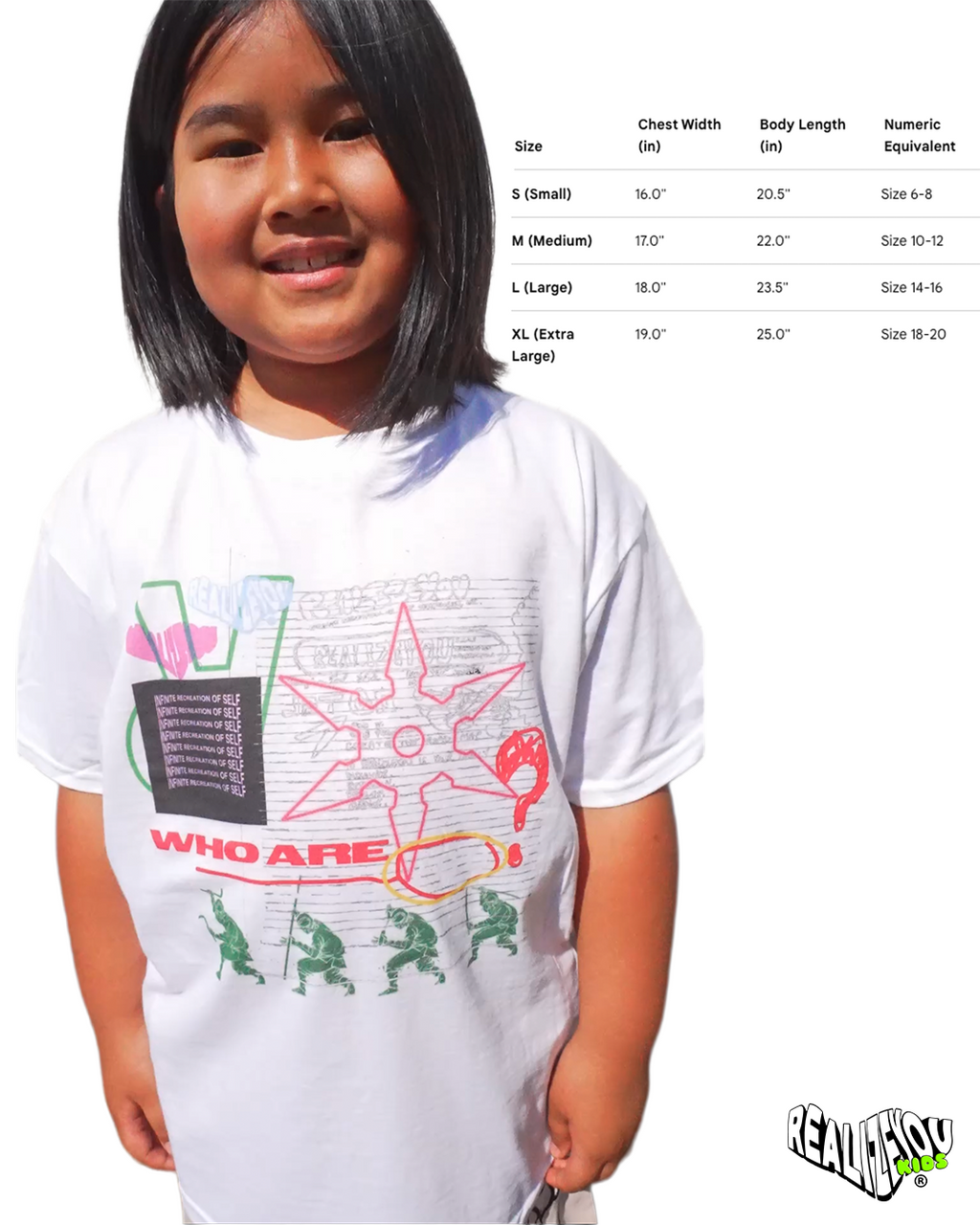 WHOAREYOU? KIDS TEE