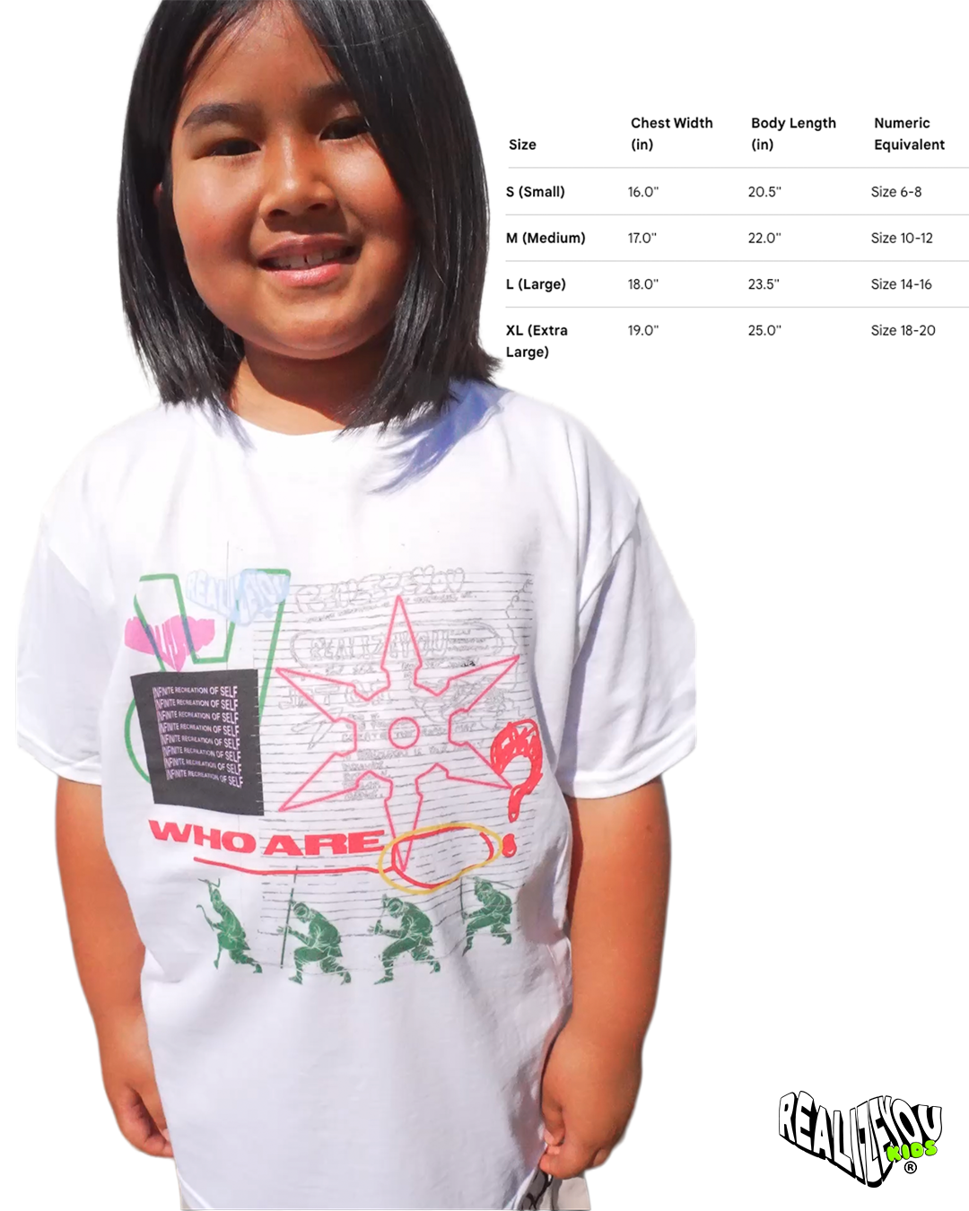 WHOAREYOU? KIDS TEE