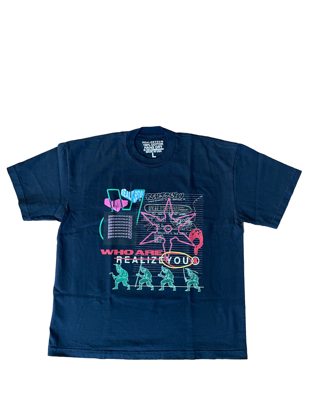 WHO ARE YOU? x Loopkicks Tee