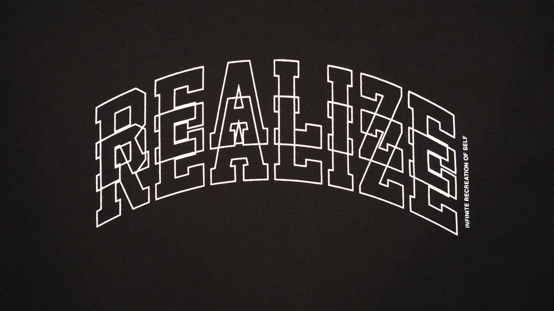 UNIVERSITY TEE (BLACK)