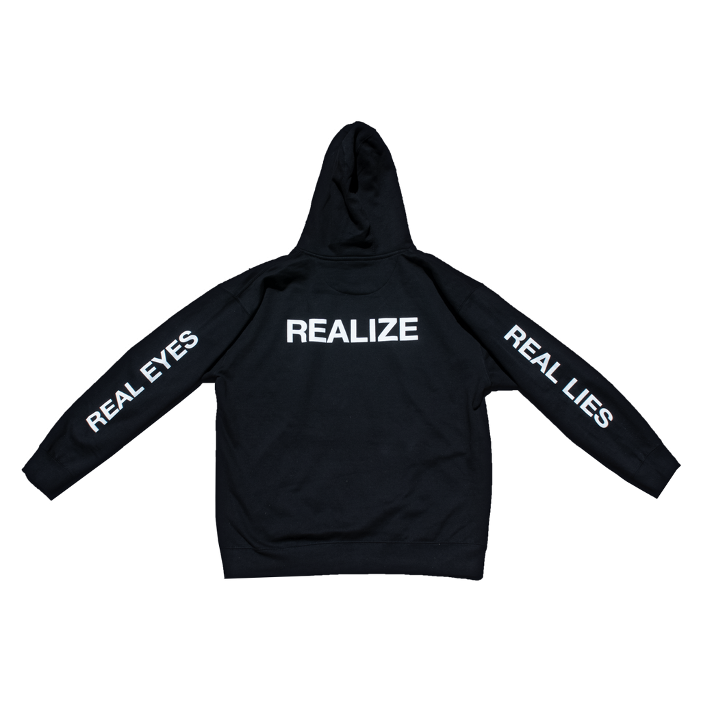 REAL EYES HOODIE (BLACK)