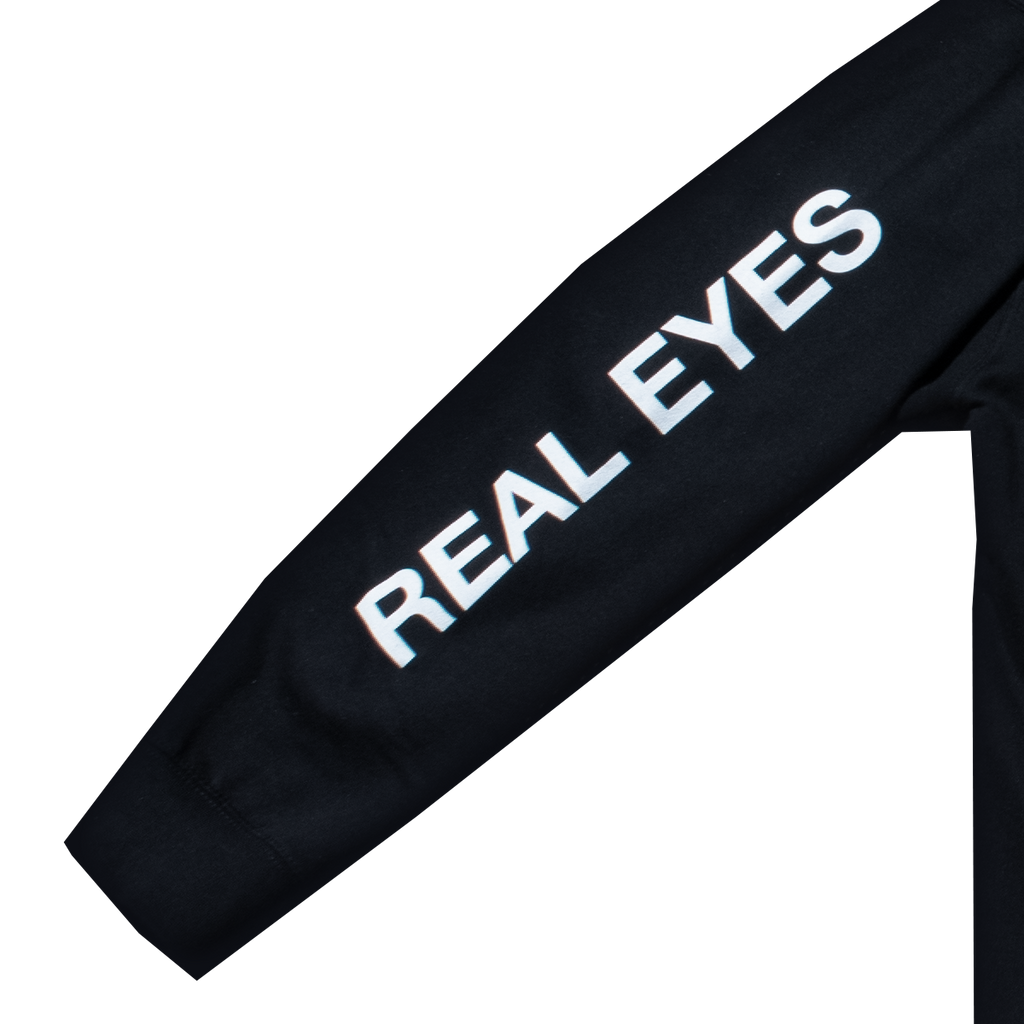 REAL EYES HOODIE (BLACK)