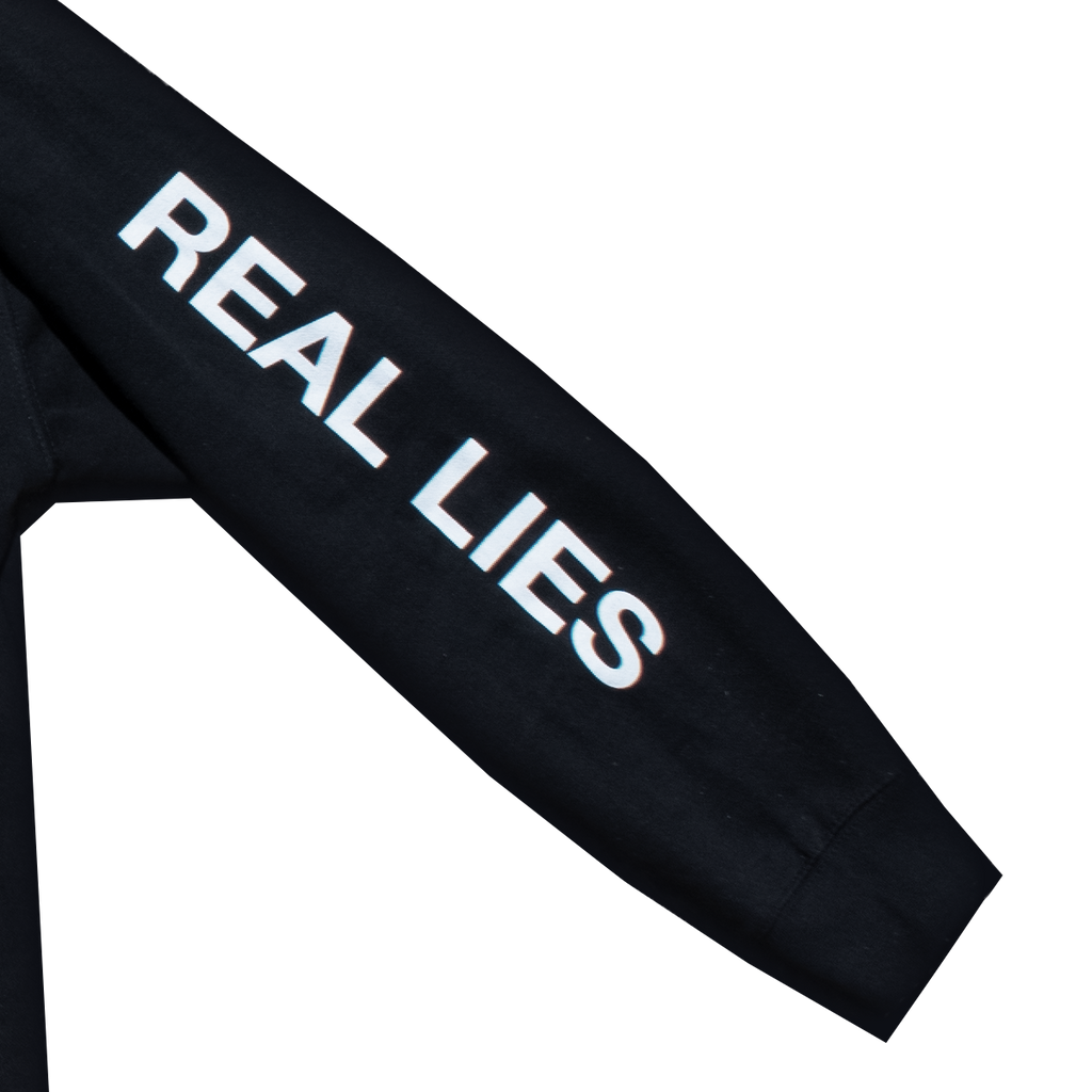 REAL EYES HOODIE (BLACK)