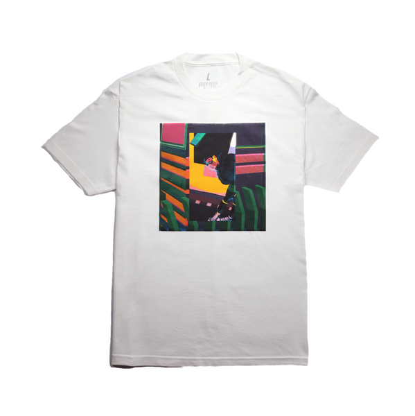 "W(EYE) by Ru AREYOU" Tee (White)