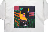"W(EYE) by Ru AREYOU" Tee (White)