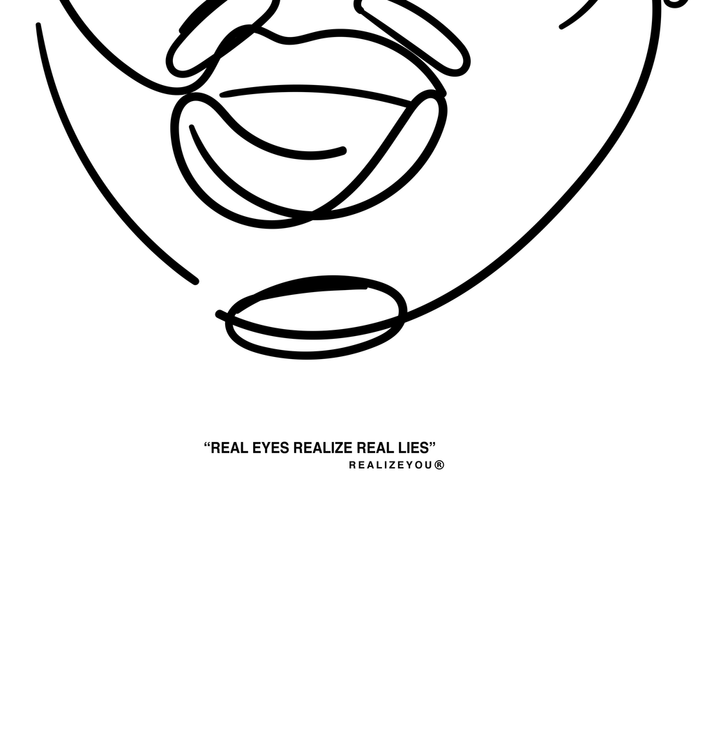 REAL EYES TEE (WHITE)