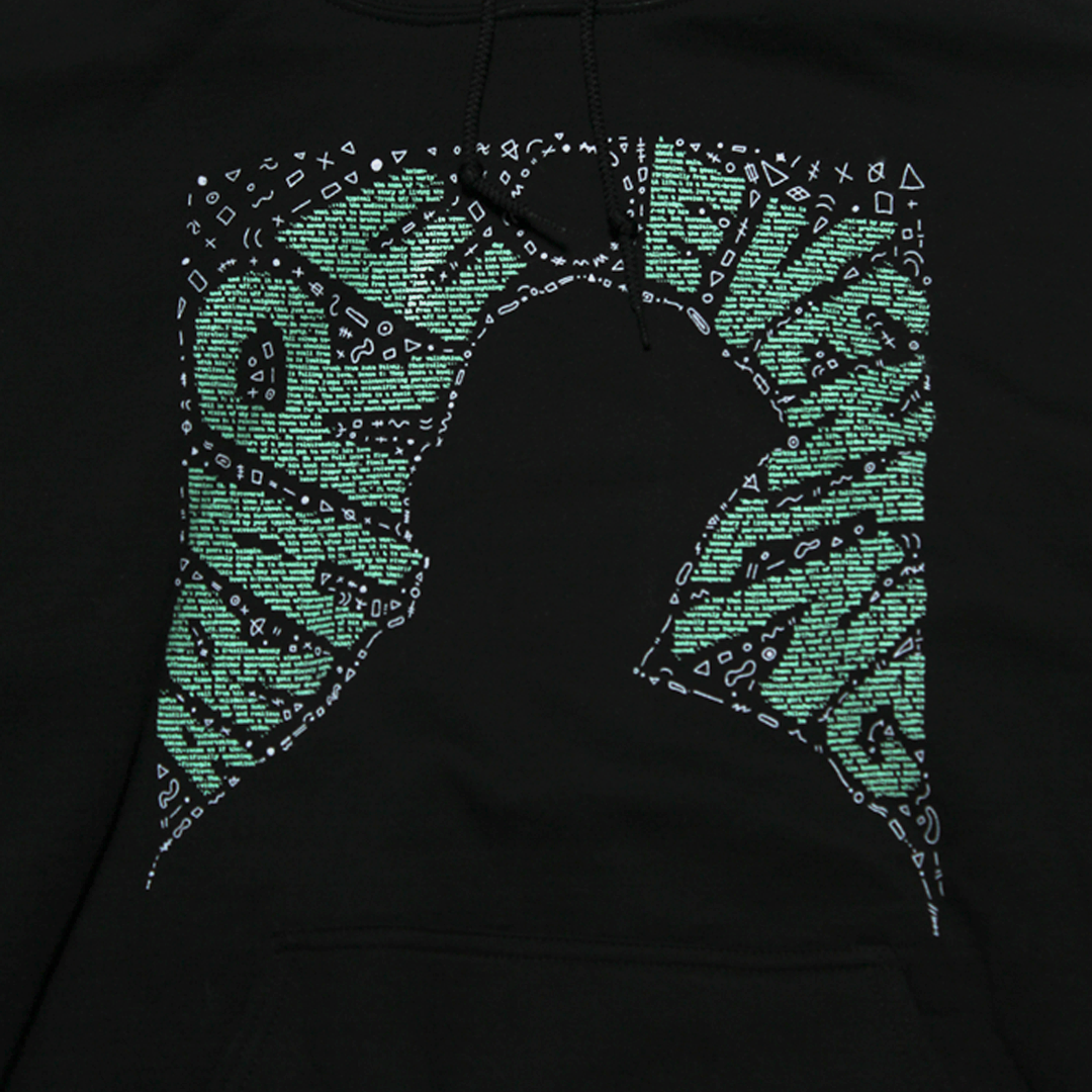 A.R.E HOODIE (BLACK)