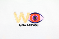 "W(EYE) by Ru AREYOU" Tee (White)